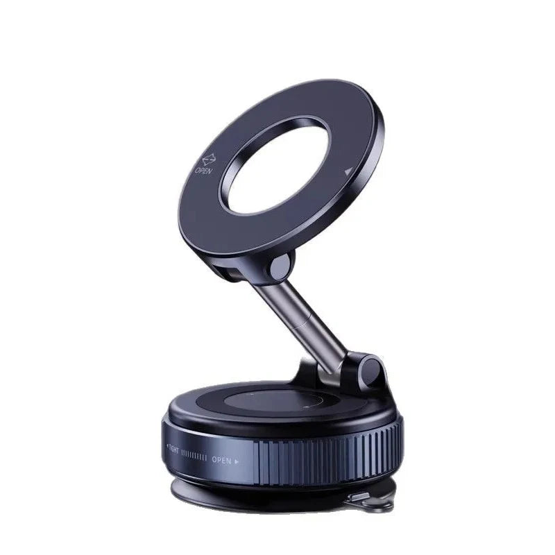 Upgraded Foldable Magnetic Car Phone Holder – N52 Magnet, 360° Rotatable, Dashboard Suct detail view