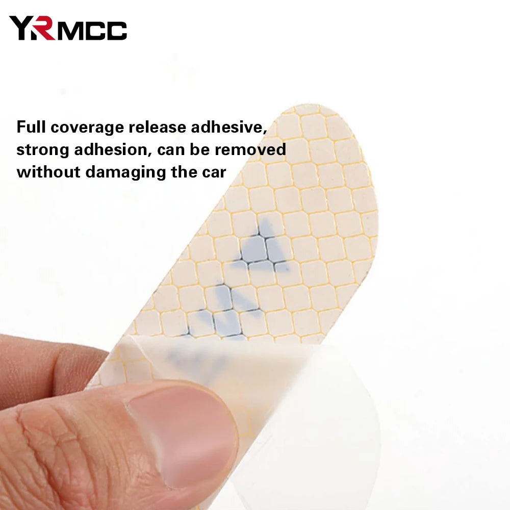 4PCS Reflective Car Door Opening Warning Reflector Tape close-up view