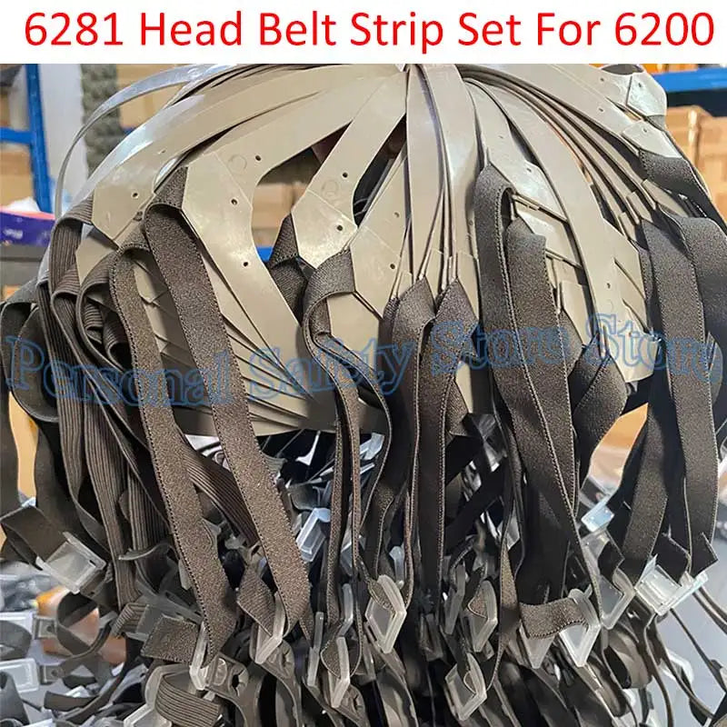 New 6281 Head Belt Strip Set For 6200 Dust Mask Half Face Gas Respirator Replace Acce alternate view