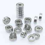 Miniature Deep Groove Carbon Steel Bearing 2mm-12mm Bore Metal Sealed alternate view