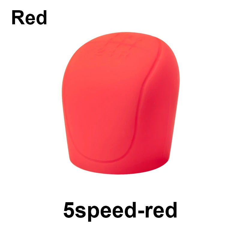 1PC Manual 5/6-speed Car Interior Accessories Car Silicone Gear Shift Knob Cover Shif lifestyle view