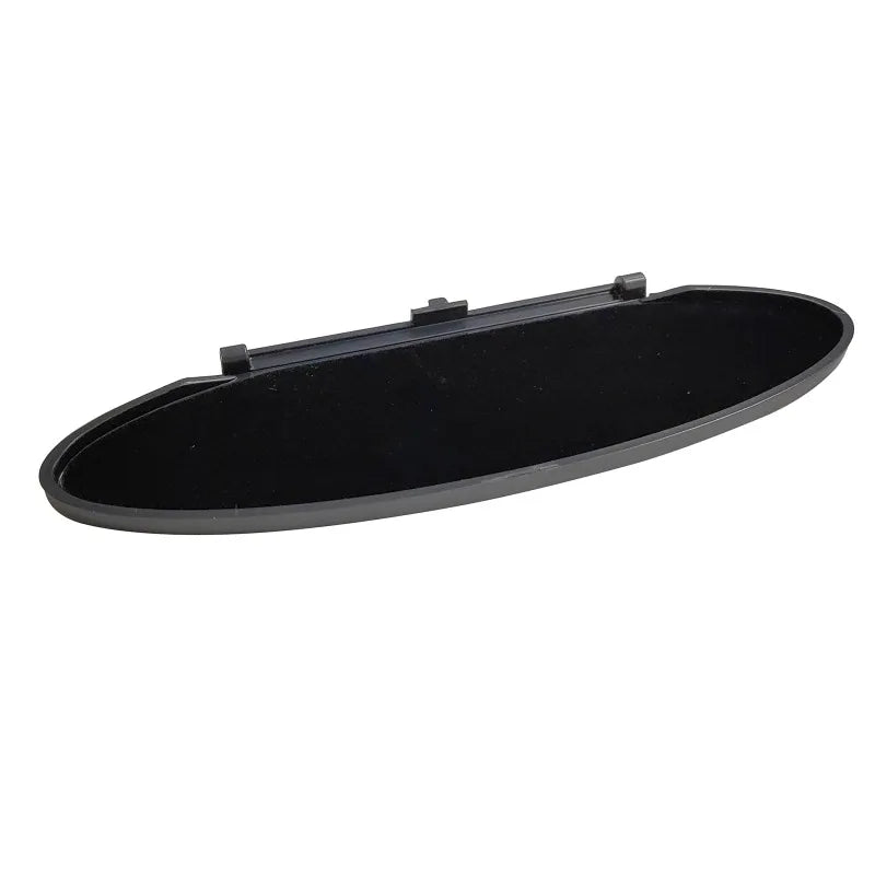 Rhyming Car Sun Visor Vanity Mirror Cover For Porsche 996 997 911 Carrera 986 Boxster 987 Cayman Black Car Interior Accessories