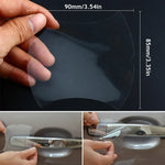 Clear Car Door Handle Protector Film, 5 Pcs