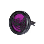 Refillable Car Air Freshener Clip | Stainless Steel Vent Diffuser Locket additional angle
