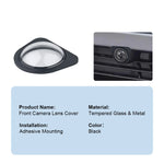 9H Hardness Front Camera Housing Shield for Tesla Model Y 2026 | Rainproof Protective close-up view
