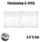 Disposable Transparent Car Cover | Dustproof Rainproof PE Film Protection alternate view
