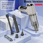 Wireless Car Vacuum Cleaner 95000PA | Cordless Handheld with Blower alternate view