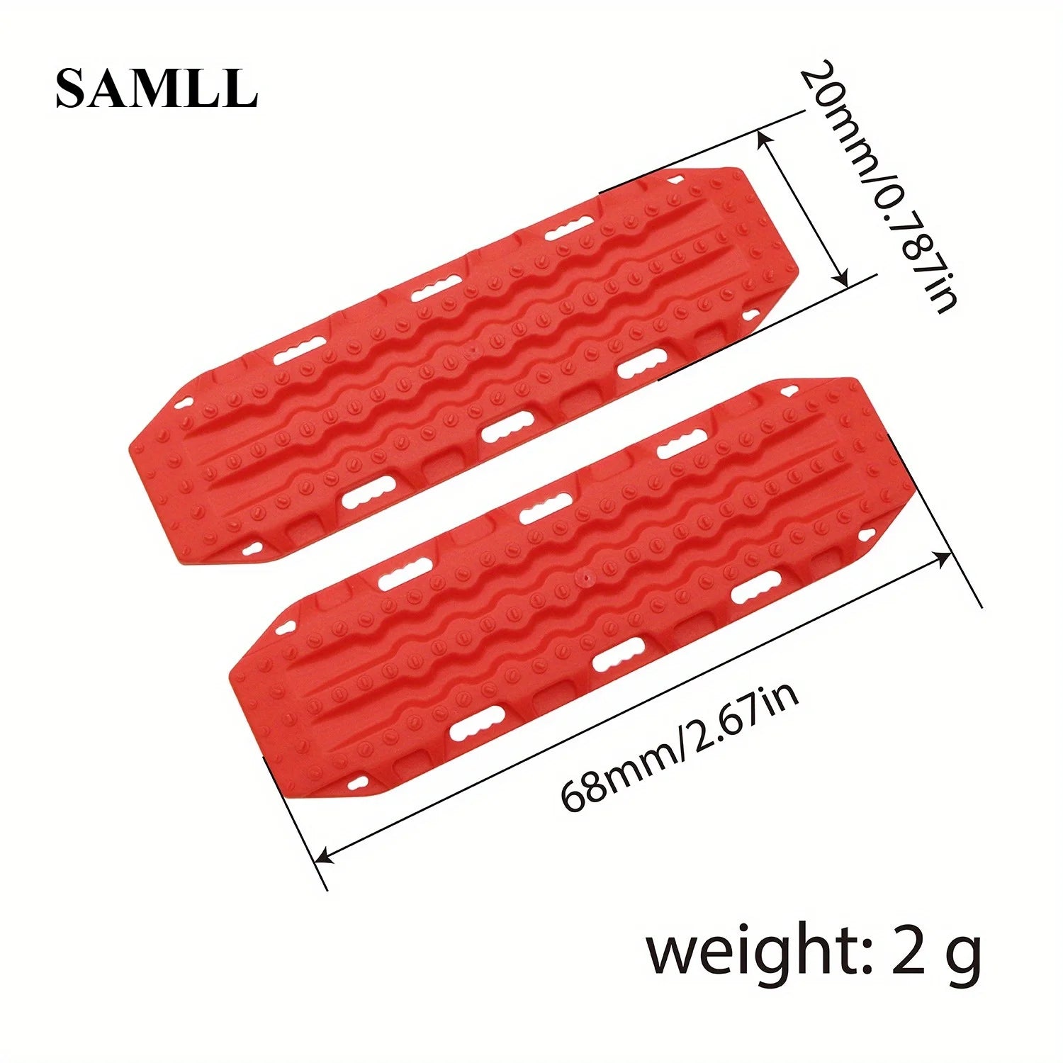Sand Ladder Rescue Board For 1/10 1/18 1/24 RC Crawler Car close-up view