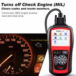 Autel AL619 AL519 OBD2 Scanner Car Diagnostic Tool Code Reader Automotriz ABS,SRS Automotive EOBD Diagnostic Scanner Scan Tool