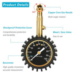 AQTQAQ Car Tire Pressure Gauge | Heavy Duty Accurate Tire Gauge for Cars and Trucks detail view