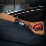 Leather Car Seat Gap Filler Organizer 4PCS