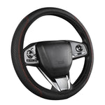 Universal Car Steering Wheel Cover Microfiber Leather Protection Cover Anti Slip Brea lifestyle view