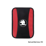 For Skoda Car Armrest Mat Center Console Arm Rest Protection Cushion Kamiq Karoq Octavia 2 3 Rapid Scala Kami Fabia VII VRS
