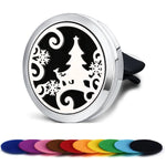 Car Diffusers, 1 PC car air vent diffuser clip (does not include fragrance chemicals) with 10 PCS pads，car AC vent interior