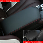 Central Control Armrest Storage Box leather cover Interior Accessories Fit For Geel additional angle