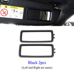 Car Inner Left Right Sun Visor Mirror Holder Outer Panel Makeup Cosmetic Cover  For Porsche Panamera 970 2010-2016 970731031AY1