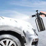 2L Pressurized Car Wash Foam Sprayer | Hand Pump Foam Cannon with 2 Nozzles additional angle