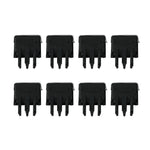 8pcs/set Air Vent Clips Replacement For Toyota For Corolla Car Vehicle Air Conditioning Vent Louvre Adjust Slice Clips Black