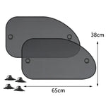New 4PCS Car Window Sunshade Cover Block for Kids Car Side Window Shade Cling Sunshades Sun Shade Cover Visor Shield Screen Hot