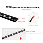 Car Ambient LED Strip Lights 2pcs 12V Waterproof lifestyle view