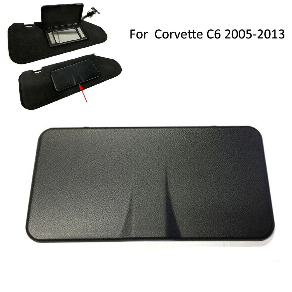 Vanity Mirror Cover Premium Sun Visor Vanity Mirror Cover Replacement for Corvette C6 2005 2013 Upgrade Your Vehicle