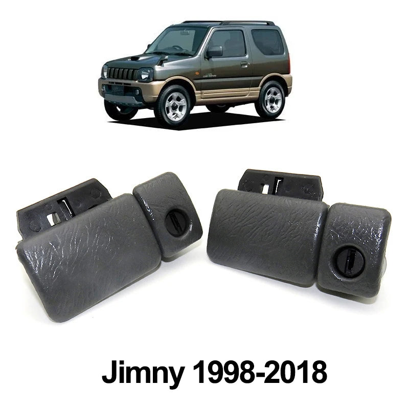 Car Glove Box Lock Latch Handle For Jimny JB23W 2004 Gray Clips Repair Kit 1998 1999 2000 2001 2002