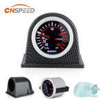 Universal 52mm Car Turbo Boost Gauge | LED Digital Pointer with Smoke Lens