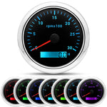 85MM Digital Tachometer 3000-8000 RPM | 7-Color Backlight LCD for Boat Car Marine R additional angle