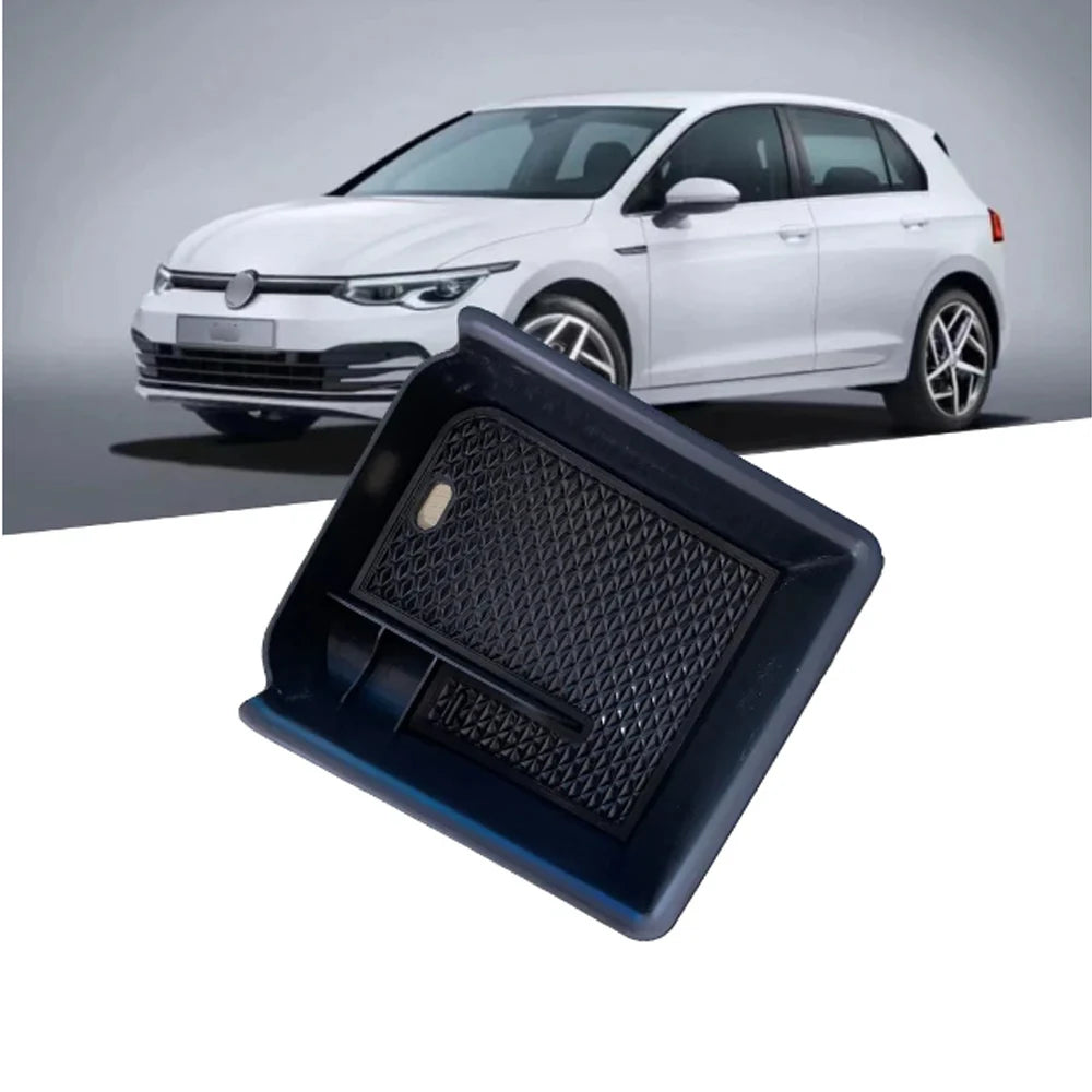 Car Central Console Armrest Box Storage Tray Holder Case for Volkswagen VW Golf 8 MK8 Go detail view