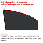 Universal Car Sunshade Window with 10 Magnetic Suction | Heat Insulation Cloth Cover alternate view