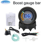 52mm Digital Car Gauge Set | AFR Tachometer Voltmeter Boost Vacuum Water Temp Oil Tem lifestyle view