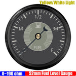 Retro Classic 52mm Gauge Set | Oil Pressure Voltmeter Fuel Water Temp for Car Boat 12 alternate view
