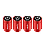 4Pcs Car Tire Valve Caps Metal Dust Proof Caps | Universal Fit for Most Vehicles alternate view