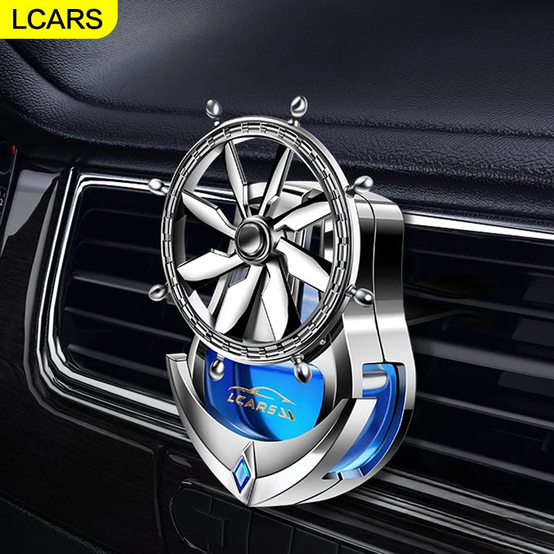Car Air Freshener Vent Clip | Aromatherapy Essential Oil Rotating Ornament