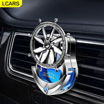 Car Air Freshener Vent Clip | Aromatherapy Essential Oil Rotating Ornament