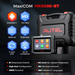 Autel MaxiCOM MK808KBT MK808K BT Bluetooth Car Diagnostic Tools Full Bidirectional OBD2 Scanner Auto Diagnosis PK MK808