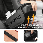 Leather Car Armrest Storage Bag Auto Center Console Protective Pad Auto Accessories For Ebro S400 S700 S800 Jaecoo J7 J8 Omoda 5