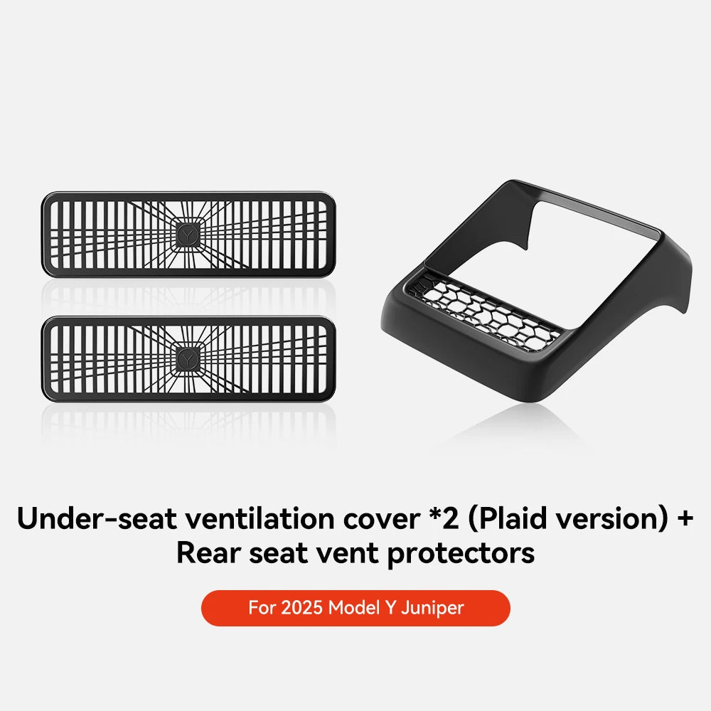 YZ For Tesla Model 3 Y Highland Juniper 2021-2025 Under Seat Air Outlet Cover Air Condit detail view