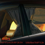 Car Window Shades 2pcs Universal Foldable Sun Visor UV Protection