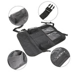 Car Seat Back Organizer 9 Storage Pockets with Touch Screen Tablet Holder for Kids