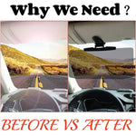 A Car Mounted Anti Glare Mirror, Anti UV Strong Light Vehicle Sunshade detail view