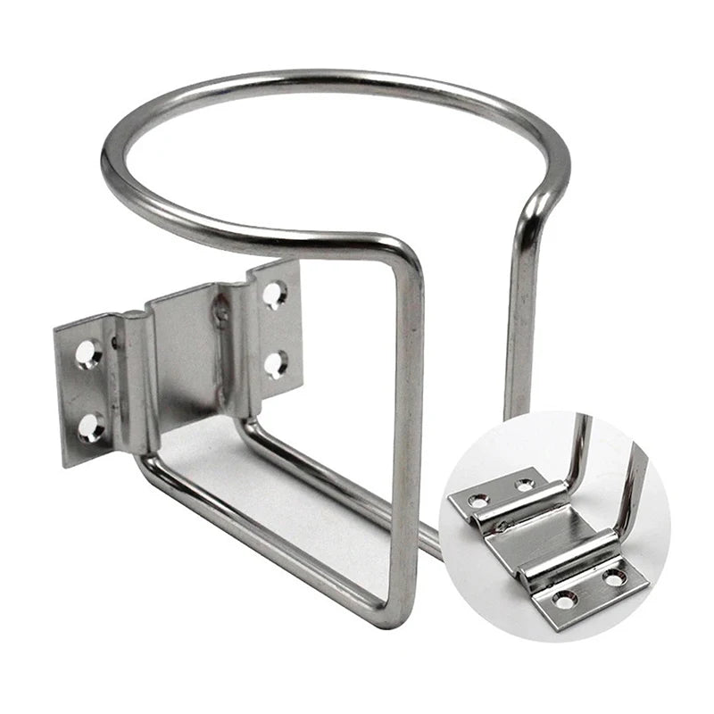 Stainless Steel Boat Ring Cup Drink Holder Universal Drinks Holders For Marine Yacht Truck Rv Car Trailer Hardware