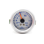 52mm 7-in-1 Car Gauge Set | LED Boost, Water Temp, Oil Pressure & Tachometer alternate view