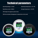 52mm GPS Speedometer Odometer | LCD Speed Gauge with GPS Antenna for Boat Car Motorcy alternate view