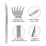 10Pcs Car Wrapping Vinyl Tool Kit Window Film Tint Tools Car Wrap Sticks Edge Trimmin alternate view
