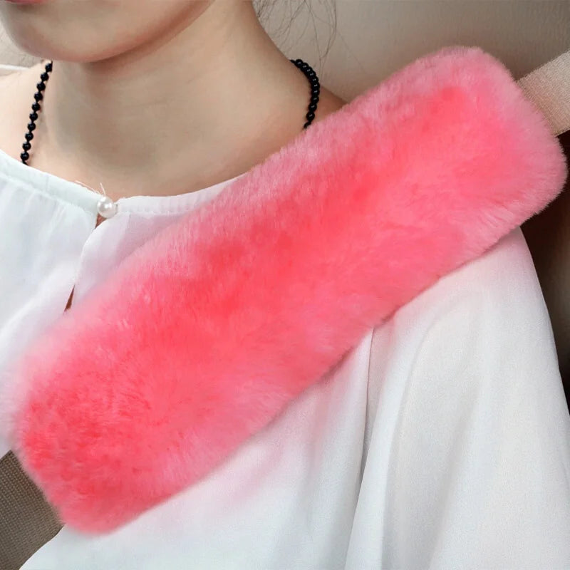 Car Seat Belt Cover Shoulder Warmer Pad