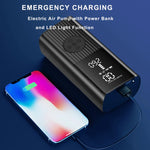 Portable Tire Inflator Pump 8000mAh | Cordless Car Air Compressor 150 PSI lifestyle view
