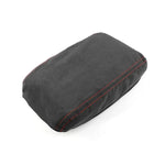 Car Styling Center Armrest Console Box Cover Trim Suede Leather For VW Golf 6 2010 2011 2012 2013