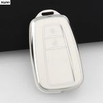TPU Car Remote Key Case Cover Shell Fob Keychain For Toyota Prius Camry Corolla CHR additional angle