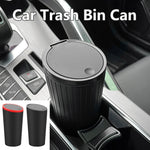 Mini Car Trash Bin Auto Dust Organizer